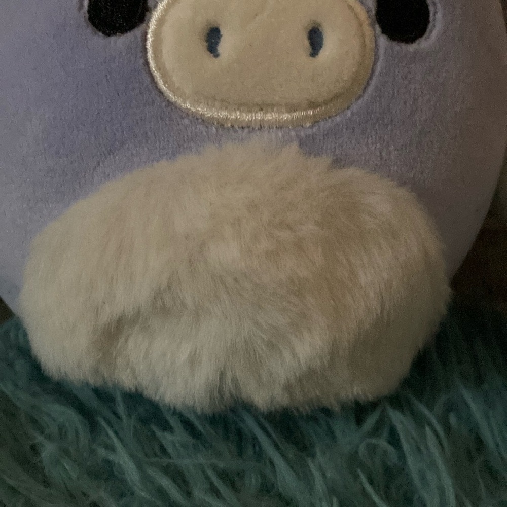 Purple Squishmallow Plush Toy with Floral Headband - Picture 5 of 14